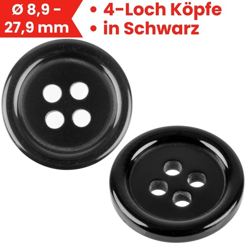Schwarze knöpfe bekleidung - schwarze,