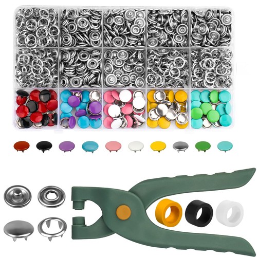 Druckknopf set 250 stück mit - 250,