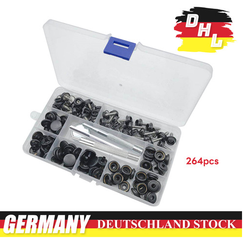 Druckknopf set mit - zange,, 260