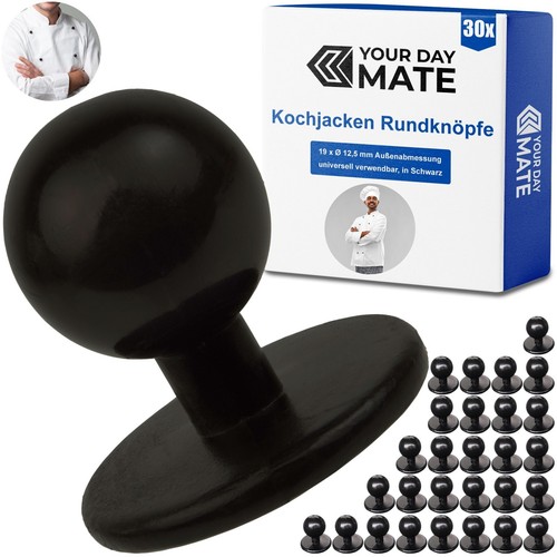 Kochjackenknöpfe ohne motiv - ohne,
