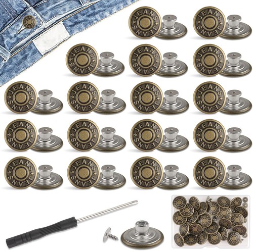 Ersatz jeansknöpfe set 20mm - set,
