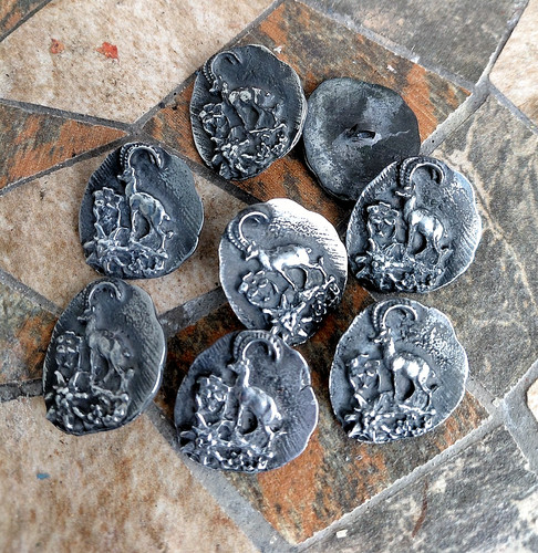 Metallknöpfe motiv - 8,