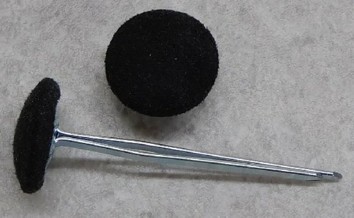 Polsterknöpfe mit - (splinte),