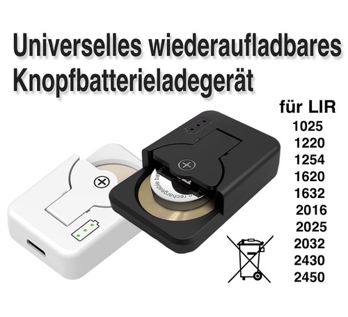 Ladegerät für knopfzellen - ladegerät,