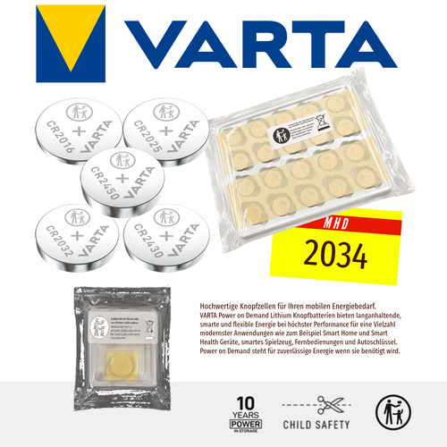 Varta cr2032 cr2025 - varta,