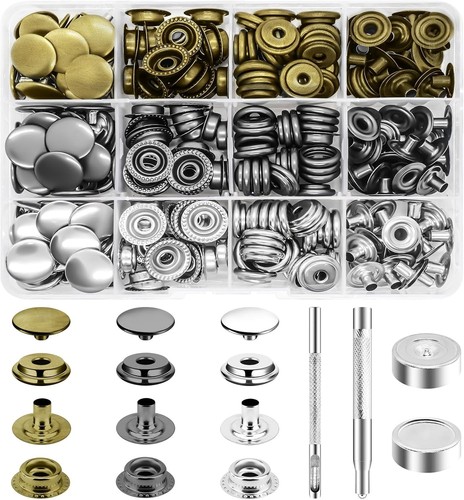 300 stück druckknöpfe set - druckknöpfe,