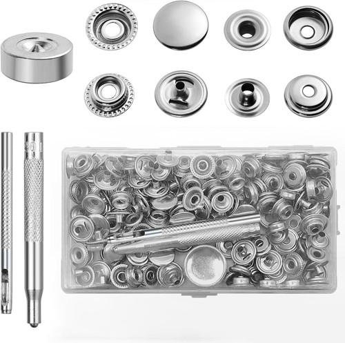 Druckknopf set mit - set,