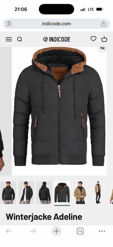 Indicode herren winterjacke - indicode,