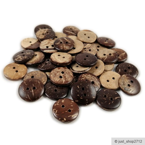 Kokosknöpfe 15mm kokos - 15mm,