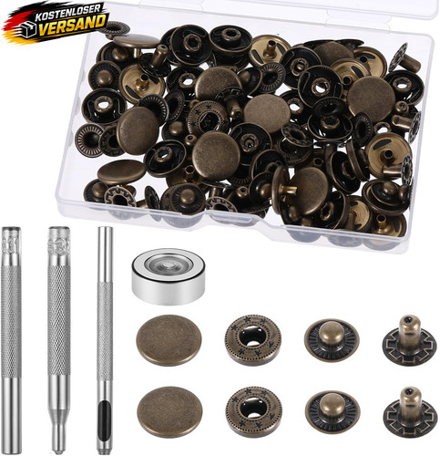 Metall druckknopf set für - metall-druckknopf,