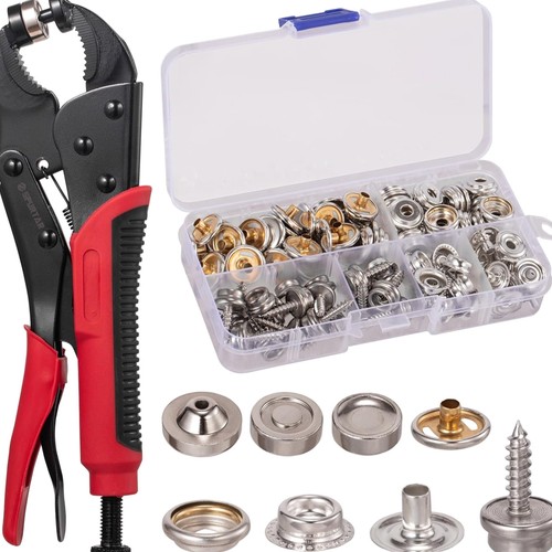Druckknopf set mit zange - mit,