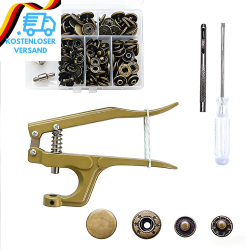 Druckknopf set stück - stück, 15mm