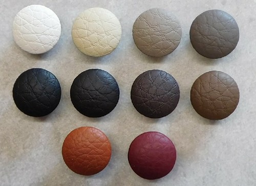 Polsterknöpfe mit kunstleder - polsterknöpfe,