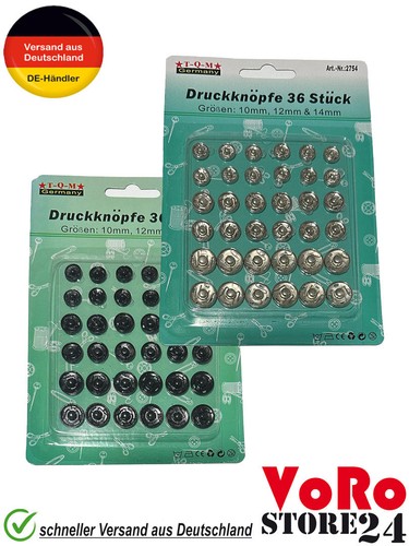 Druckknöpfe stück zum - stück,