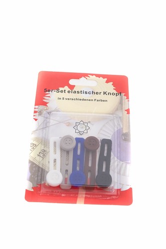5er set elastischer knopf - 5er,