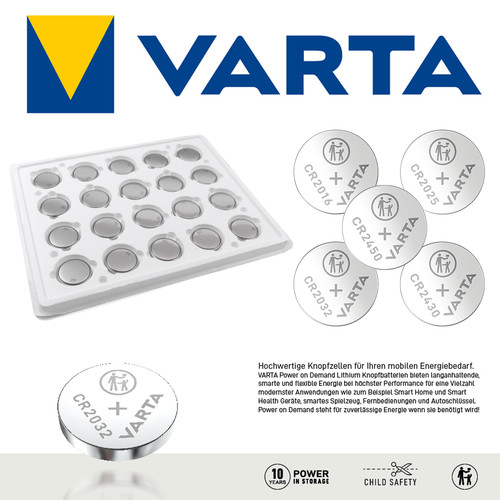 200x varta knopfzellen bulk - varta,